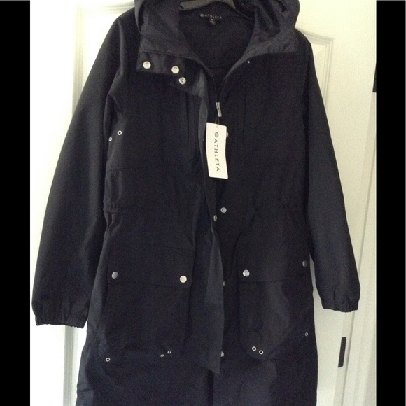 Athleta Jackets & Blazers - ATHLETA - Ballard Waterproof Parka / Black